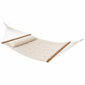 Amaca cotone con cuscino beige