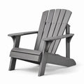Sedia Adirondack in legno di acacia grigio
