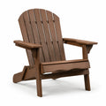Sedia Adirondack in Legno Composito Marrone