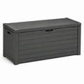 Baule da giardino in plastica antracite 300L